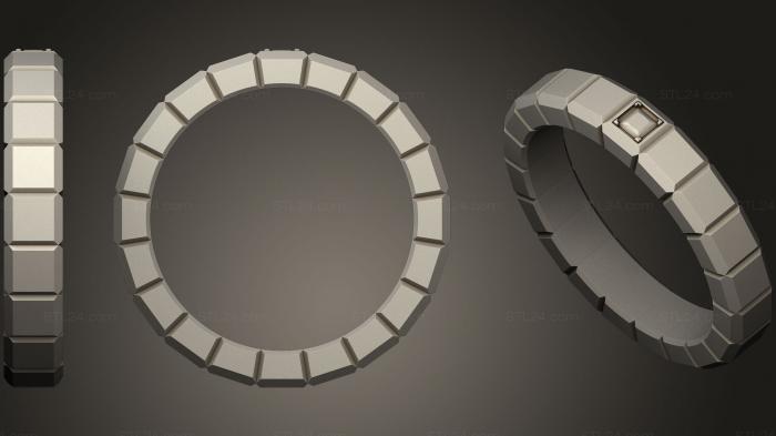 Ювелирные перстни и кольца (Кольцо 91, JVLRP_0573) 3D модель для ЧПУ станка